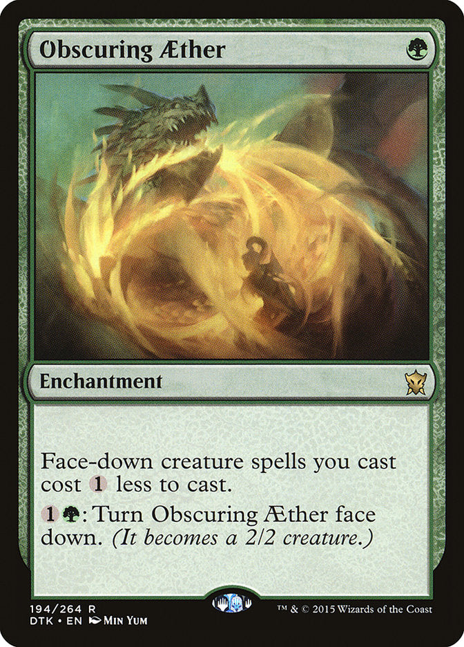 Obscuring Aether [Dragons of Tarkir] | All Aboard Games