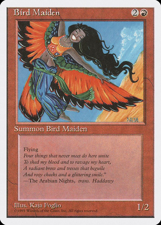 Bird Maiden [Fourth Edition] | All Aboard Games