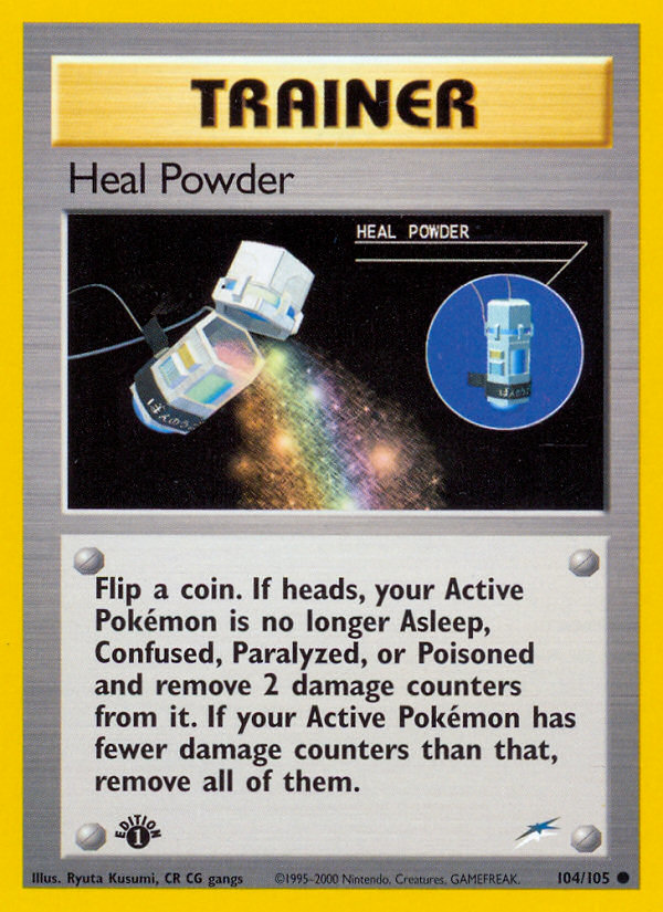 Heal Powder (104/105) [Neo Destiny 1st Edition] | All Aboard Games