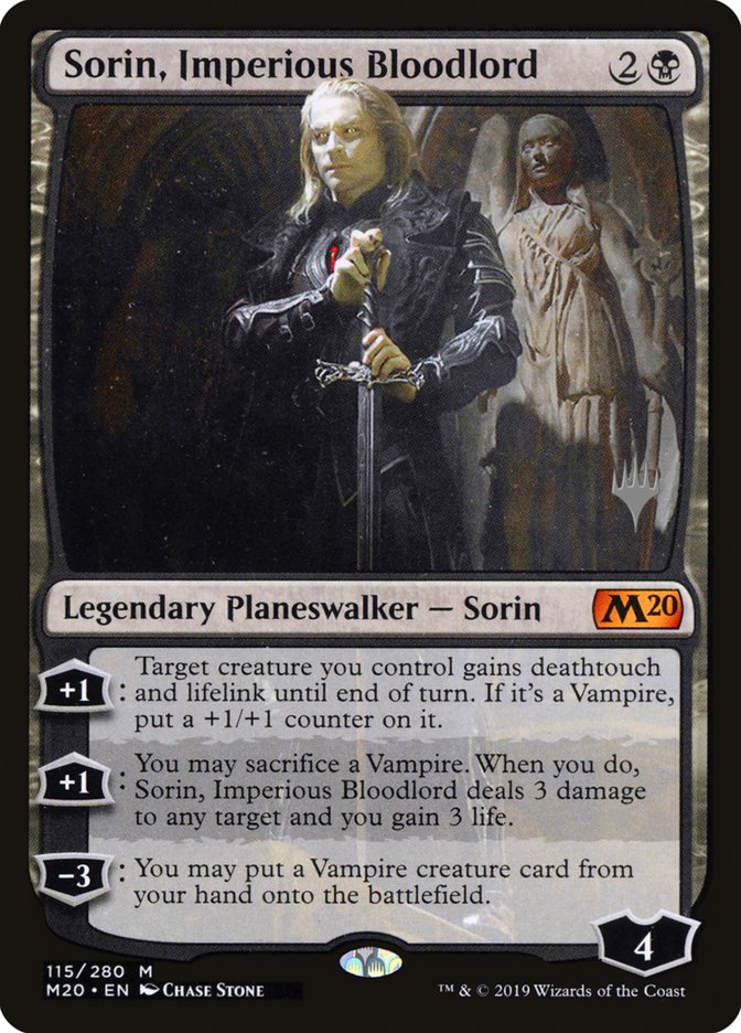 Sorin, Imperious Bloodlord (Promo Pack) [Core Set 2020 Promos] | All Aboard Games