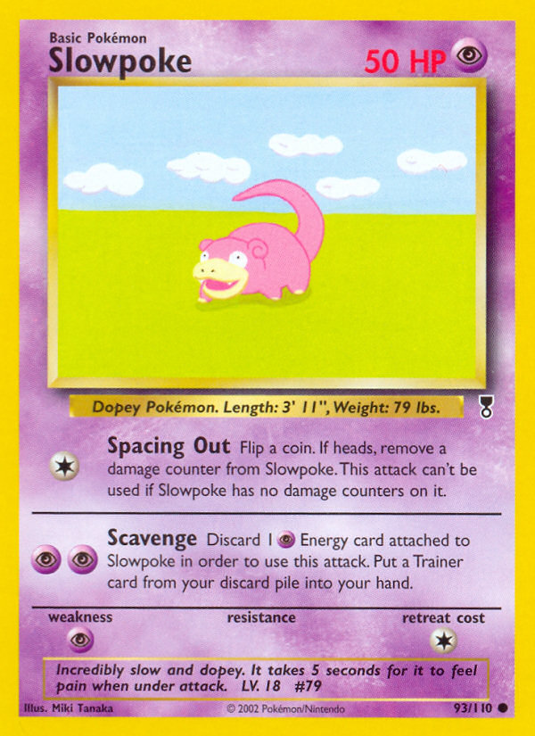 Slowpoke (93/110) [Legendary Collection] | All Aboard Games