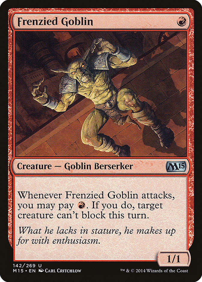Frenzied Goblin [Magic 2015] | All Aboard Games