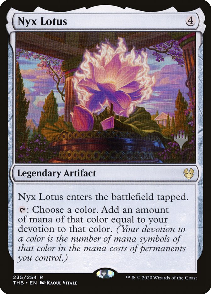 Nyx Lotus (Promo Pack) [Theros Beyond Death Promos] | All Aboard Games