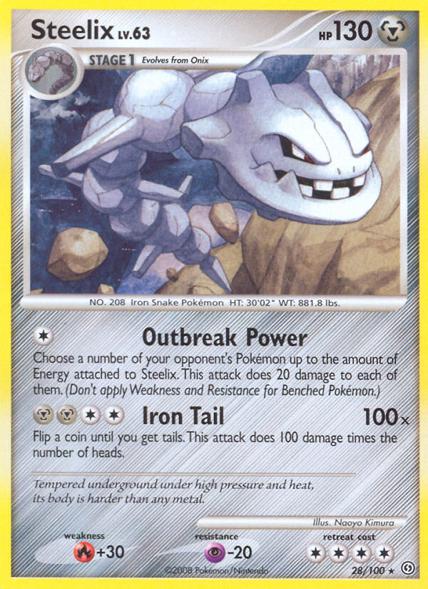 Steelix (28/100) [Diamond & Pearl: Stormfront] | All Aboard Games