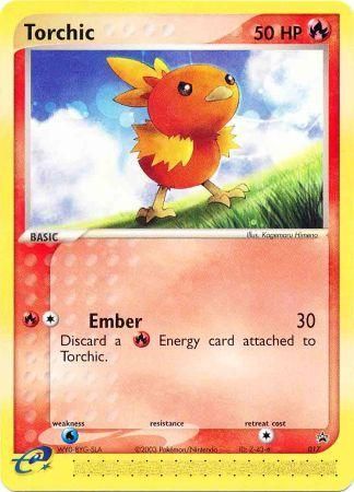 Torchic (017) (Non-Holo) [Nintendo: Black Star Promos] | All Aboard Games