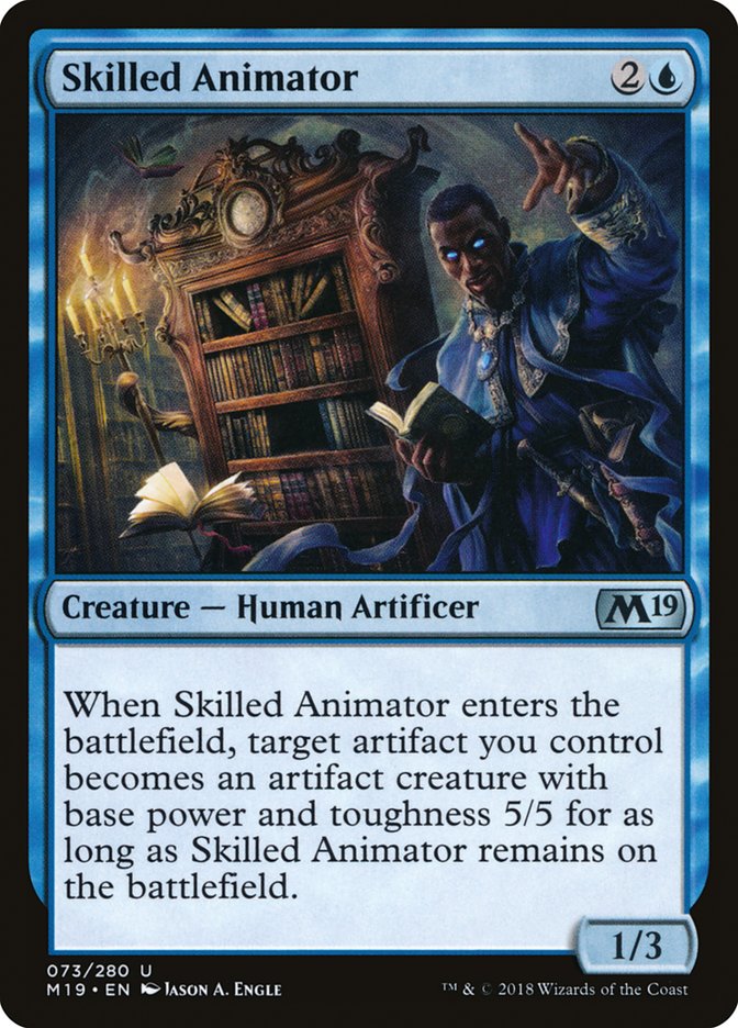 Skilled Animator [Core Set 2019] | All Aboard Games