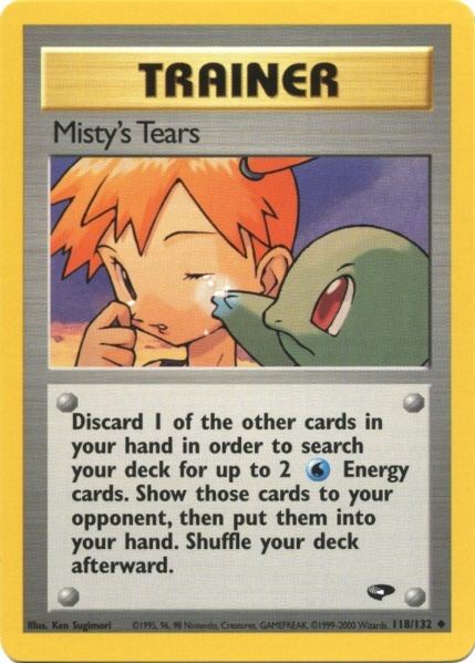 Misty's Tears (118/132) [Gym Challenge Unlimited] | All Aboard Games