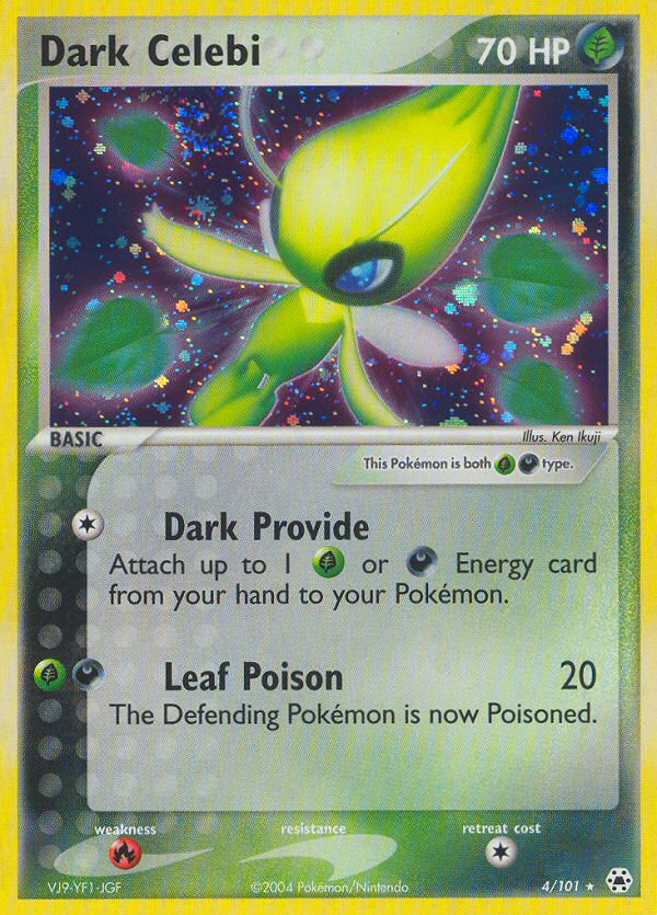 Dark Celebi (4/101) [EX: Hidden Legends] | All Aboard Games