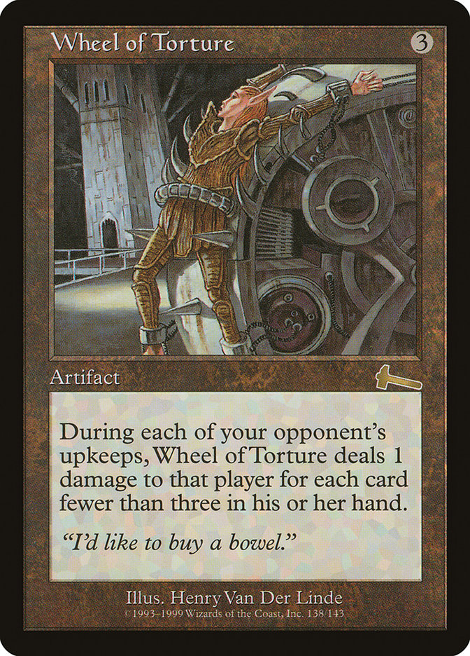 Wheel of Torture [Urza's Legacy] | All Aboard Games