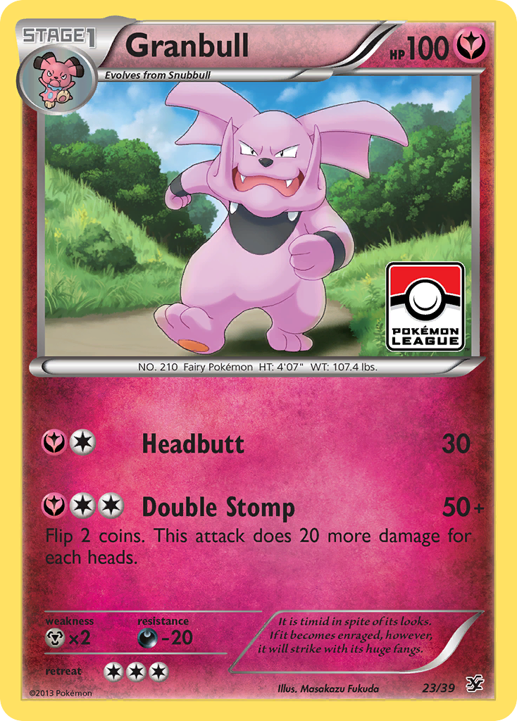 Granbull (23/39) [XY: Kalos Starter Set] | All Aboard Games