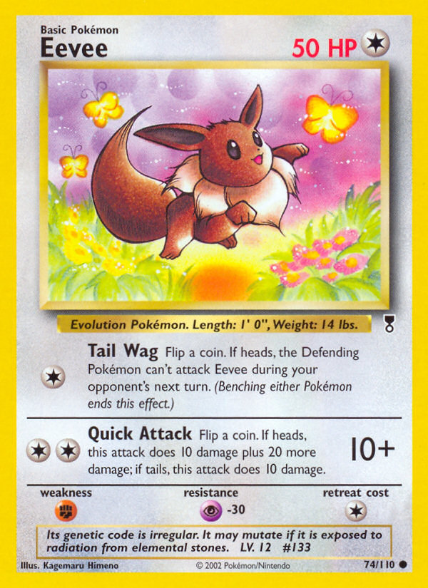 Eevee (74/110) [Legendary Collection] | All Aboard Games