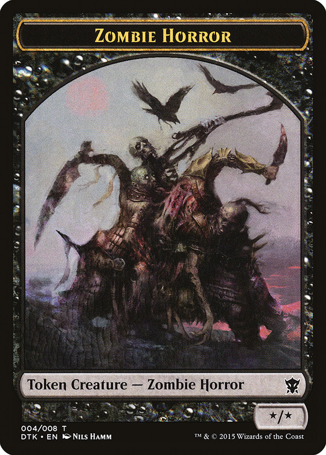 Zombie Horror [Dragons of Tarkir Tokens] | All Aboard Games