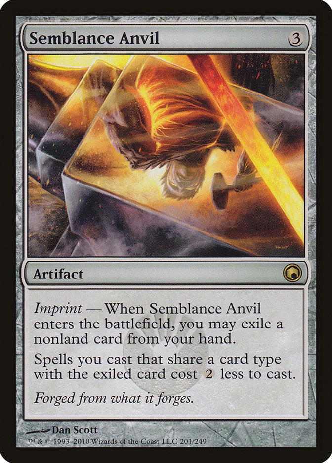 Semblance Anvil [Scars of Mirrodin] | All Aboard Games