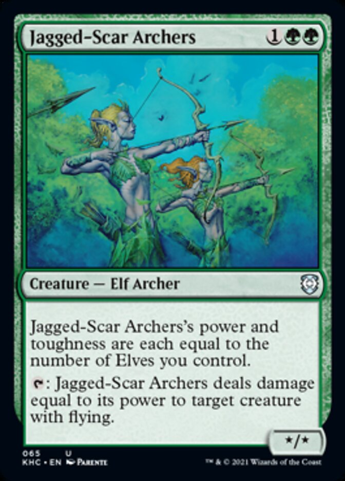 Jagged-Scar Archers [Kaldheim Commander] | All Aboard Games