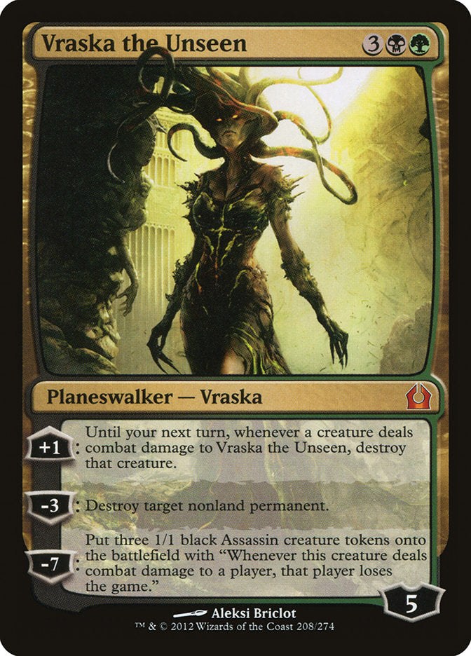 Vraska the Unseen [Return to Ravnica] | All Aboard Games