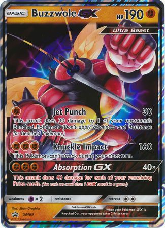 Buzzwole GX (SM69) (Jumbo Card) [Sun & Moon: Black Star Promos] | All Aboard Games