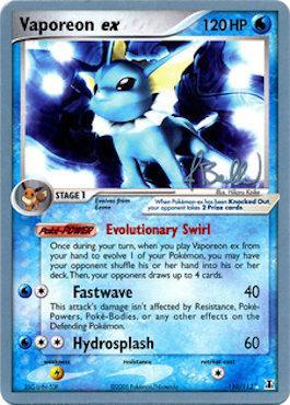 Vaporeon ex (110/113) (Eeveelutions - Jimmy Ballard) [World Championships 2006] | All Aboard Games