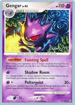 Gengar LV.43 (18/100) (Queengar - Jason Martinez) [World Championships 2009] | All Aboard Games