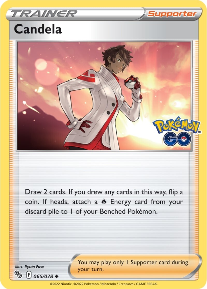 Candela (065/078) [Pokémon GO] | All Aboard Games