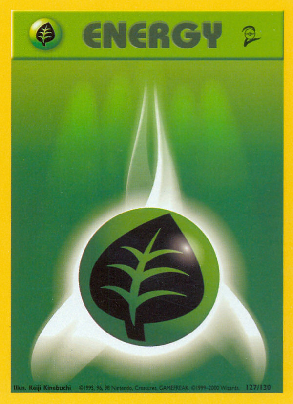 Grass Energy (127/130) [Base Set 2] | All Aboard Games