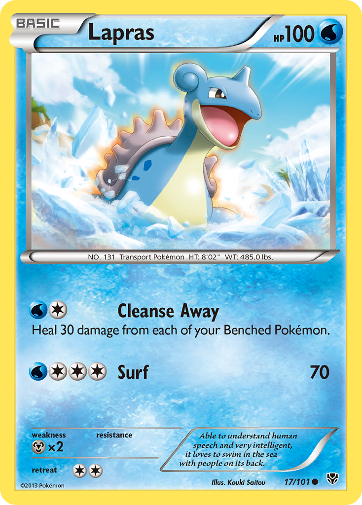 Lapras (17/101) [Black & White: Plasma Blast] | All Aboard Games