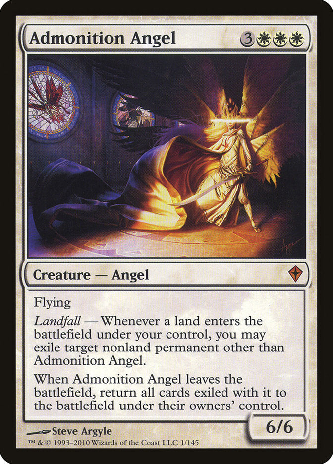 Admonition Angel [Worldwake] | All Aboard Games