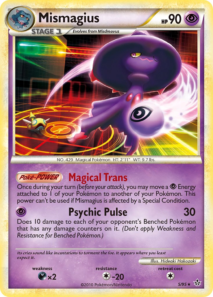 Mismagius (5/95) (Theme Deck Exclusive) [HeartGold & SoulSilver: Unleashed] | All Aboard Games