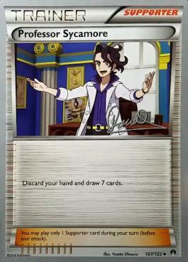 Professor Sycamore (107/122) (Infinite Force - Diego Cassiraga) [World Championships 2017] | All Aboard Games