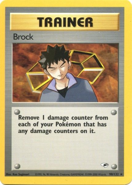 Brock (98/132) [Gym Heroes Unlimited] | All Aboard Games