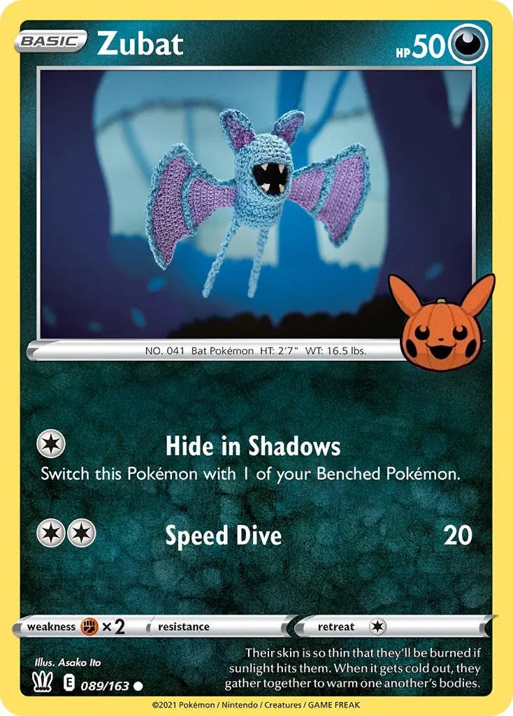 Zubat (089/163) [Trick or Trade] | All Aboard Games