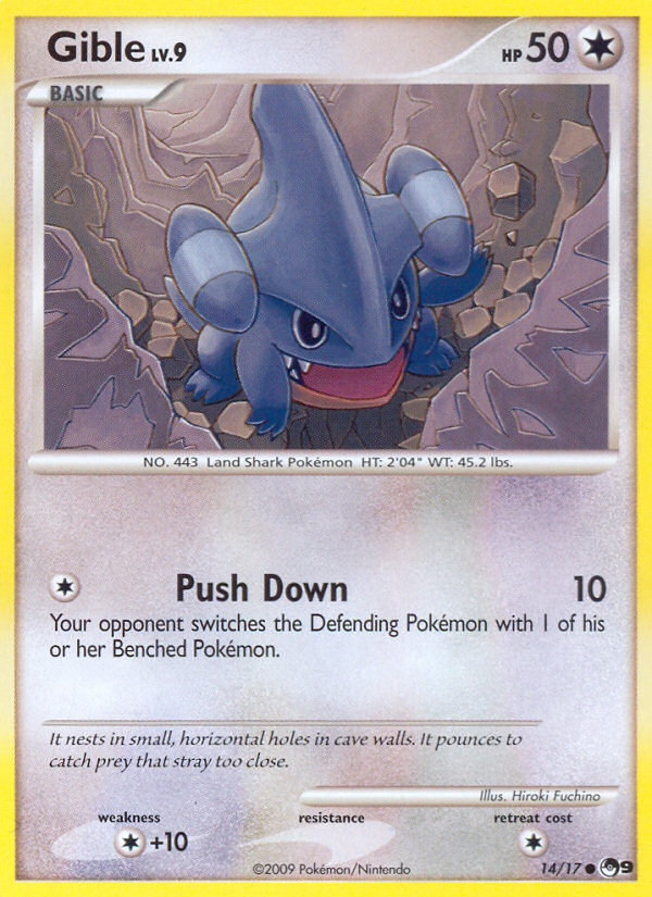 Gible (14/17) [POP Series 9] | All Aboard Games