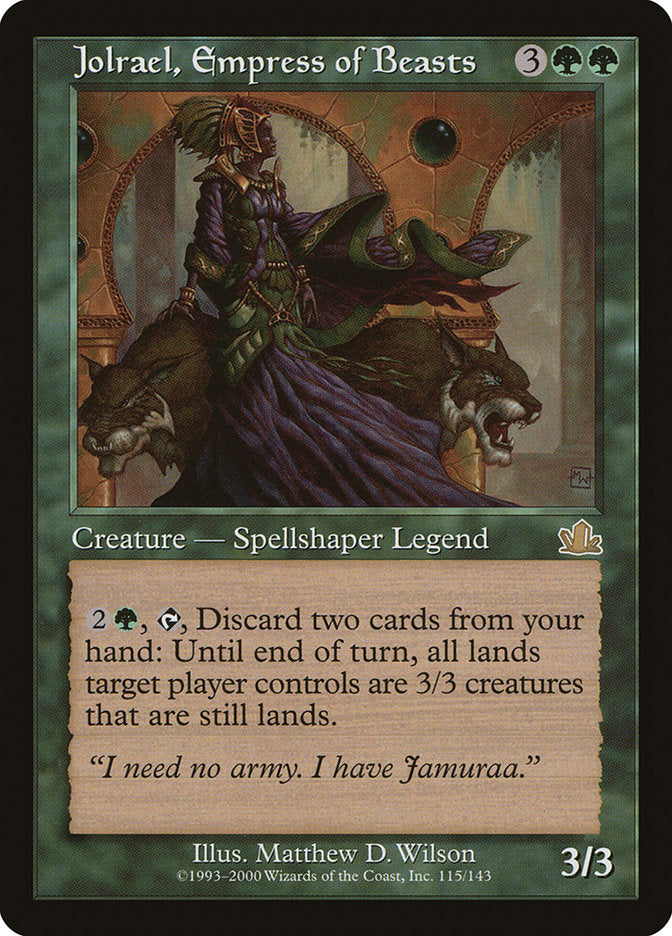 Jolrael, Empress of Beasts [Prophecy] | All Aboard Games