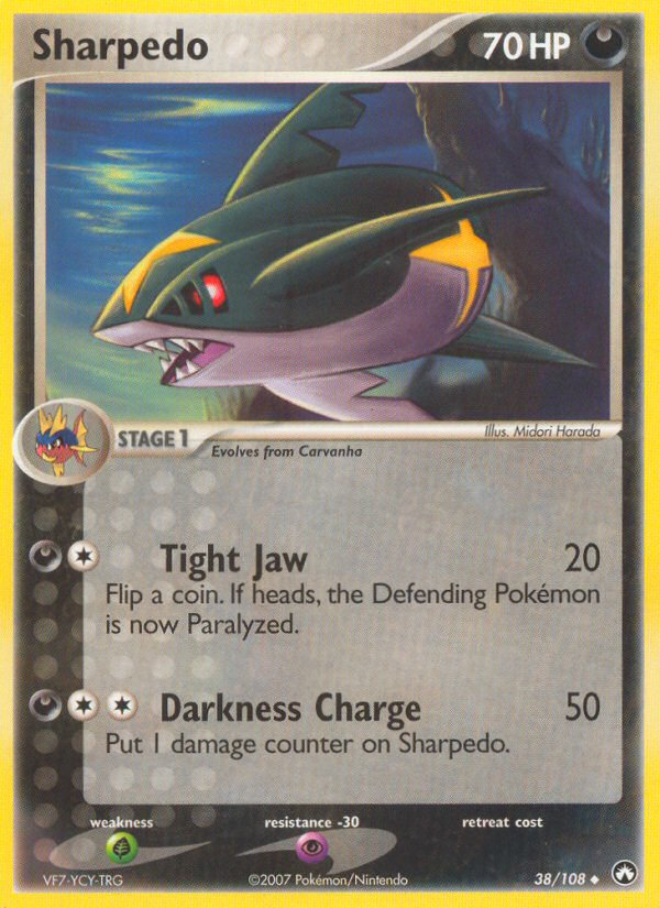 Sharpedo (38/108) [EX: Power Keepers] | All Aboard Games