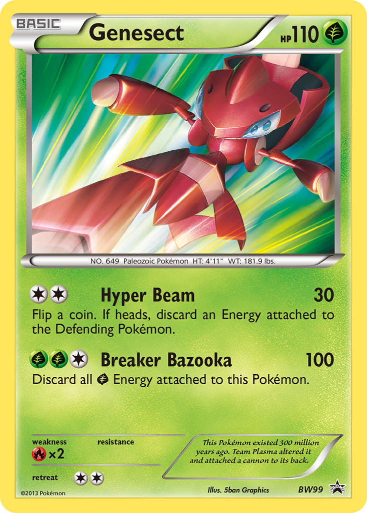 Genesect (BW99) [Black & White: Black Star Promos] | All Aboard Games