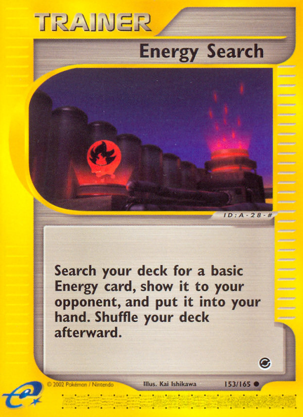 Energy Search (153/165) [Expedition: Base Set] | All Aboard Games