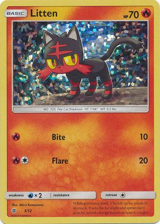 Litten (3/12) [McDonald's Promos: 2017 Collection] | All Aboard Games