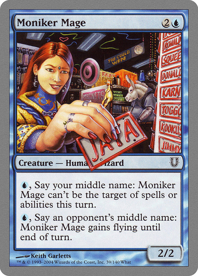 Moniker Mage [Unhinged] | All Aboard Games