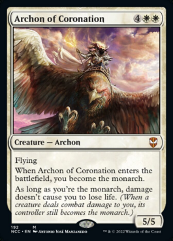 Archon of Coronation [Streets of New Capenna Commander] | All Aboard Games