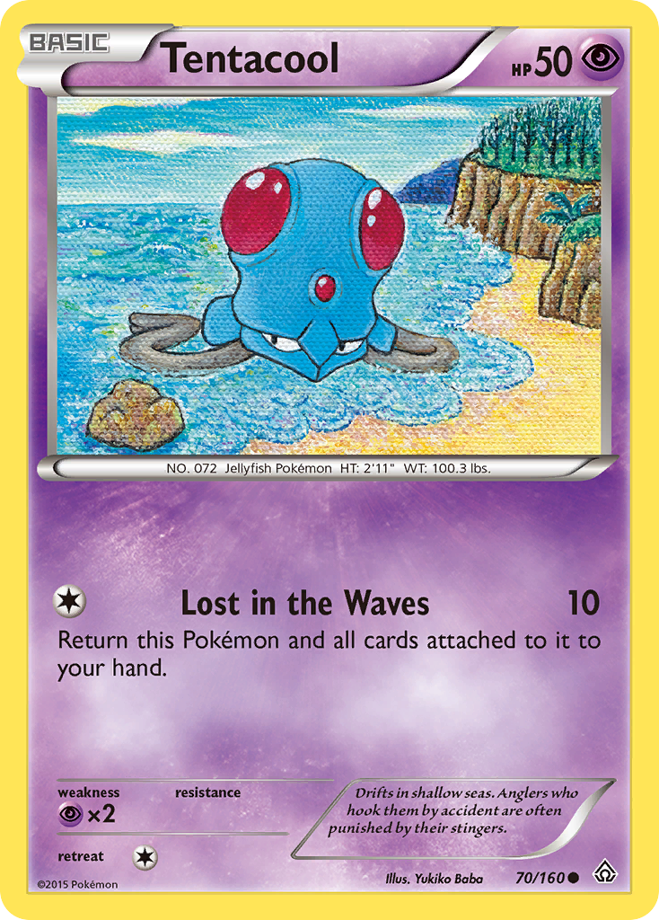 Tentacool (70/160) [XY: Primal Clash] | All Aboard Games