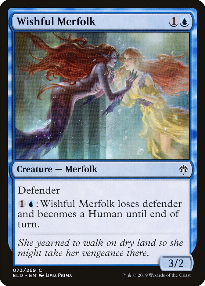 Wishful Merfolk [Throne of Eldraine] | All Aboard Games