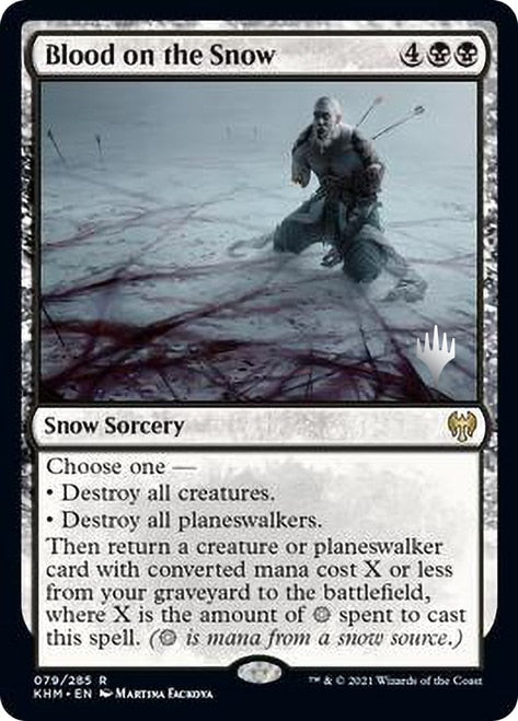 Blood on the Snow (Promo Pack) [Kaldheim Promos] | All Aboard Games