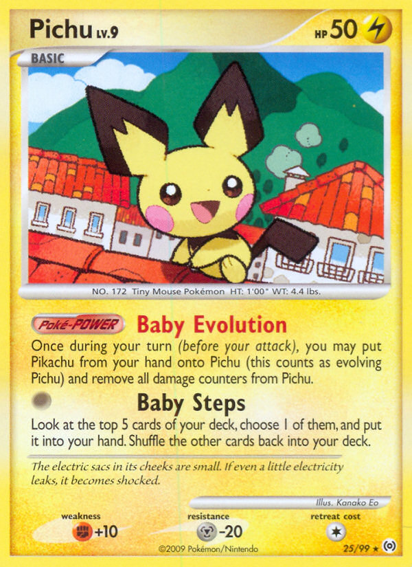 Pichu (25/99) [Platinum: Arceus] | All Aboard Games