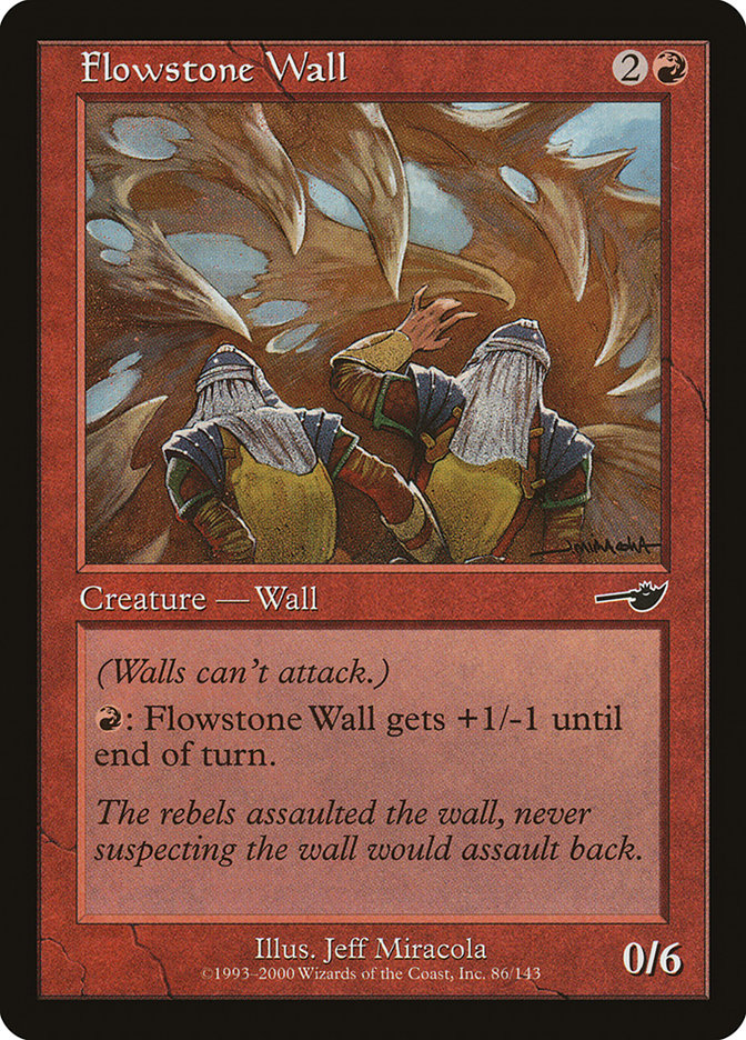 Flowstone Wall [Nemesis] | All Aboard Games