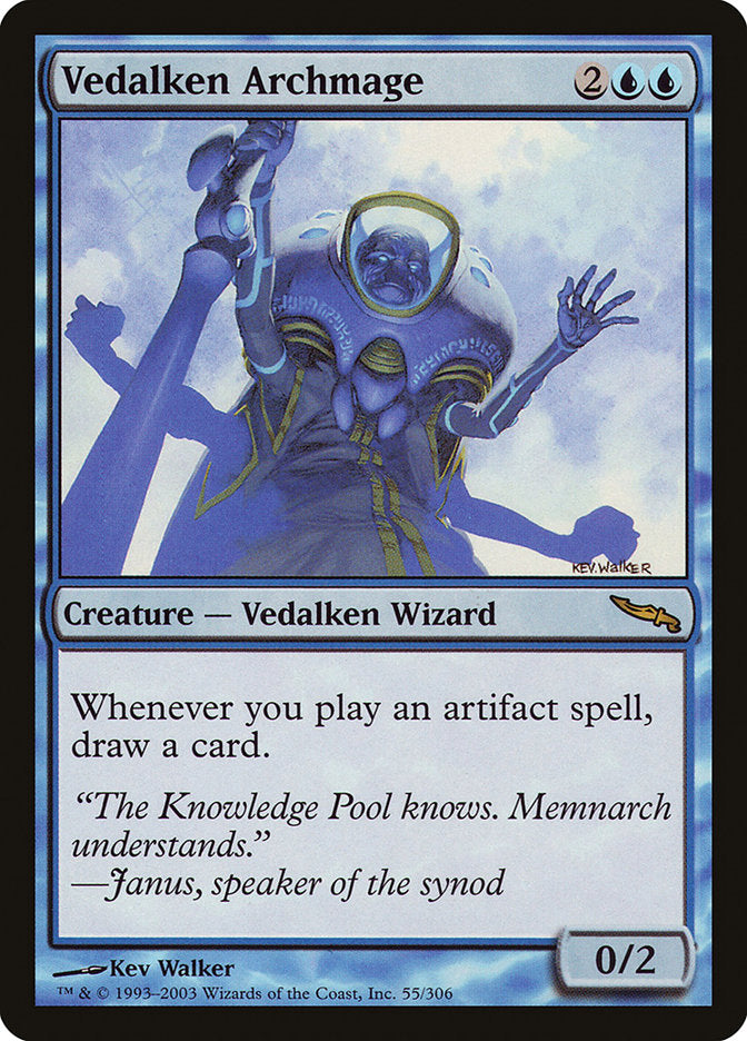 Vedalken Archmage [Mirrodin] | All Aboard Games