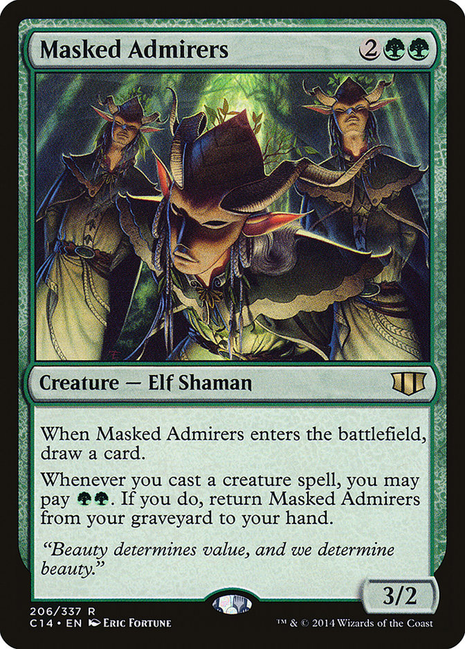 Masked Admirers [Commander 2014] | All Aboard Games