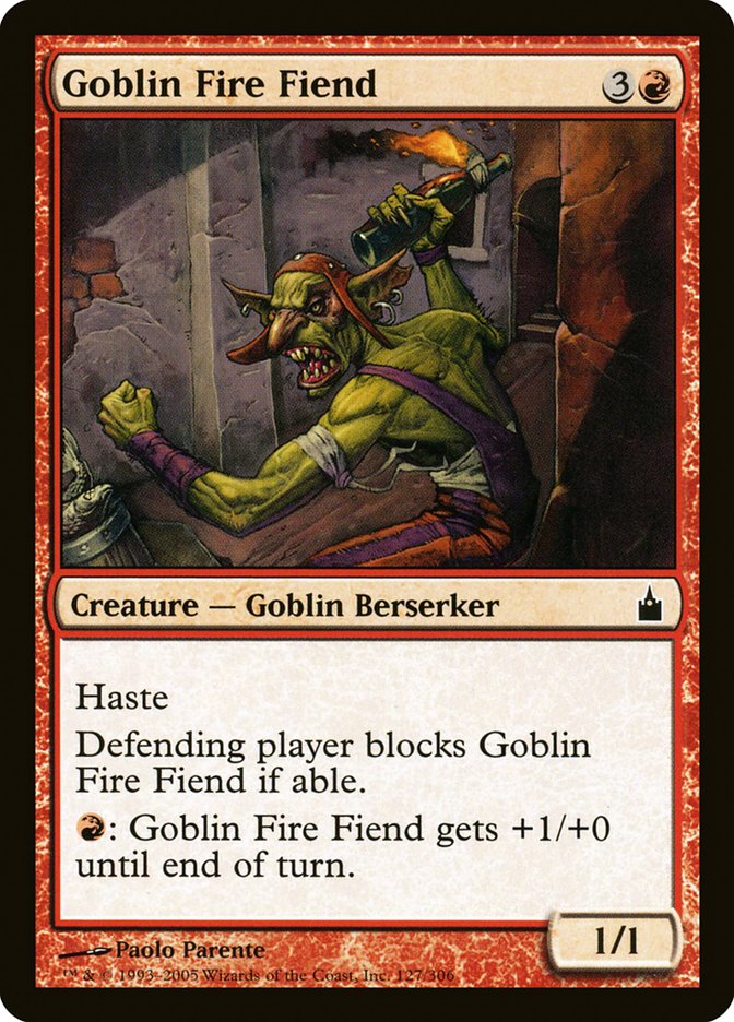Goblin Fire Fiend [Ravnica: City of Guilds] | All Aboard Games