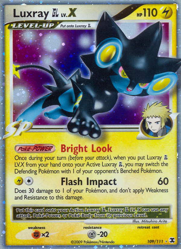 Luxray GL LV.X (109/111) [Platinum: Rising Rivals] | All Aboard Games