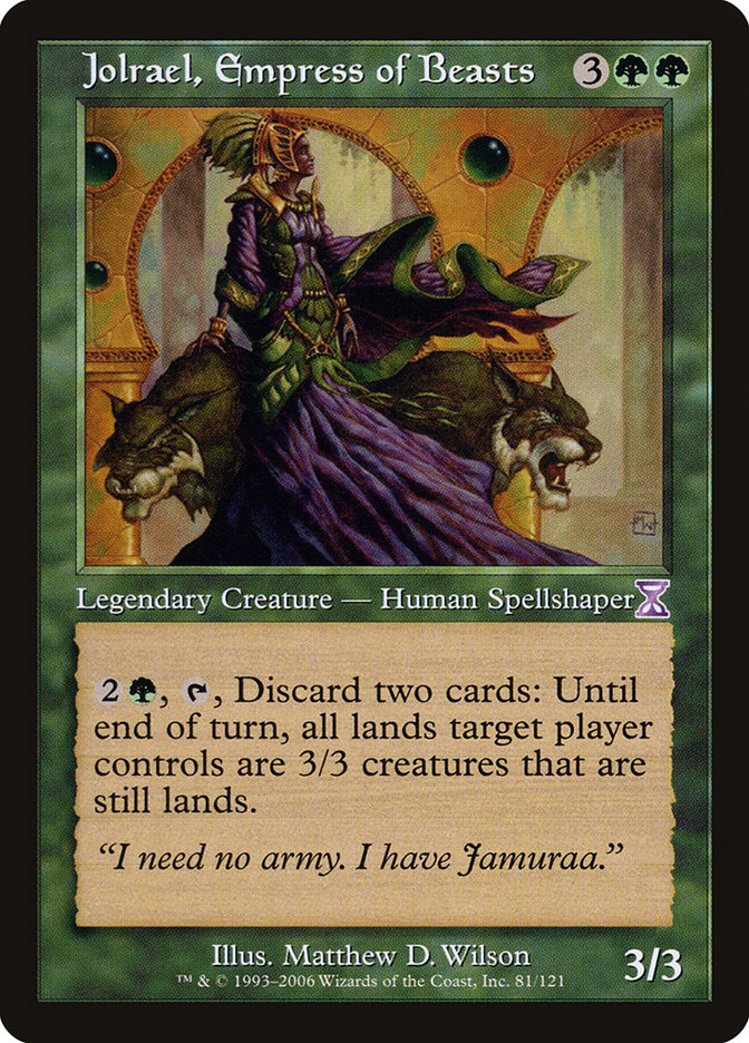 Jolrael, Empress of Beasts [Time Spiral Timeshifted] | All Aboard Games