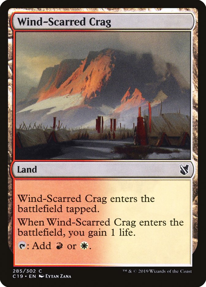 Wind-Scarred Crag [Commander 2019] | All Aboard Games