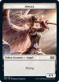 Angel // Ape Double-sided Token [Double Masters Tokens] | All Aboard Games